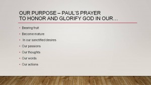 Singular purpose